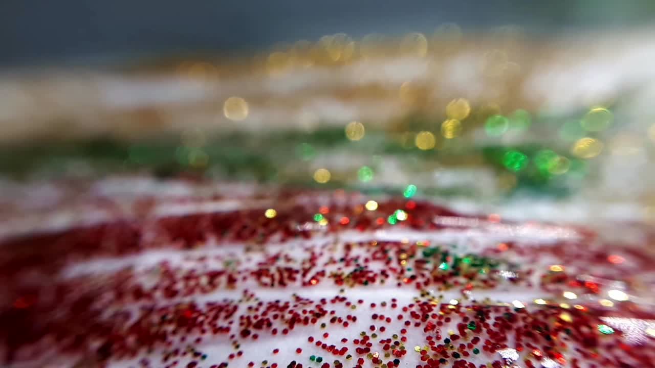 옐로우, 그린, 레드 스파클 글리터-2