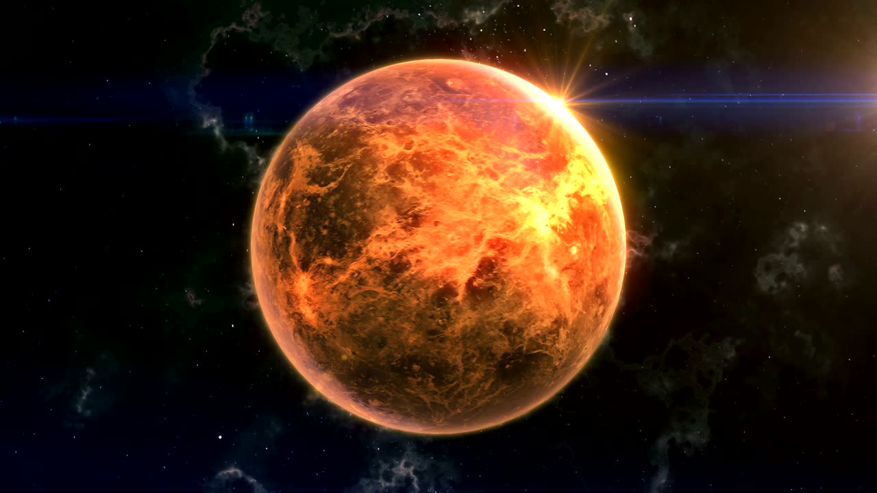venus se revela en el espacio
