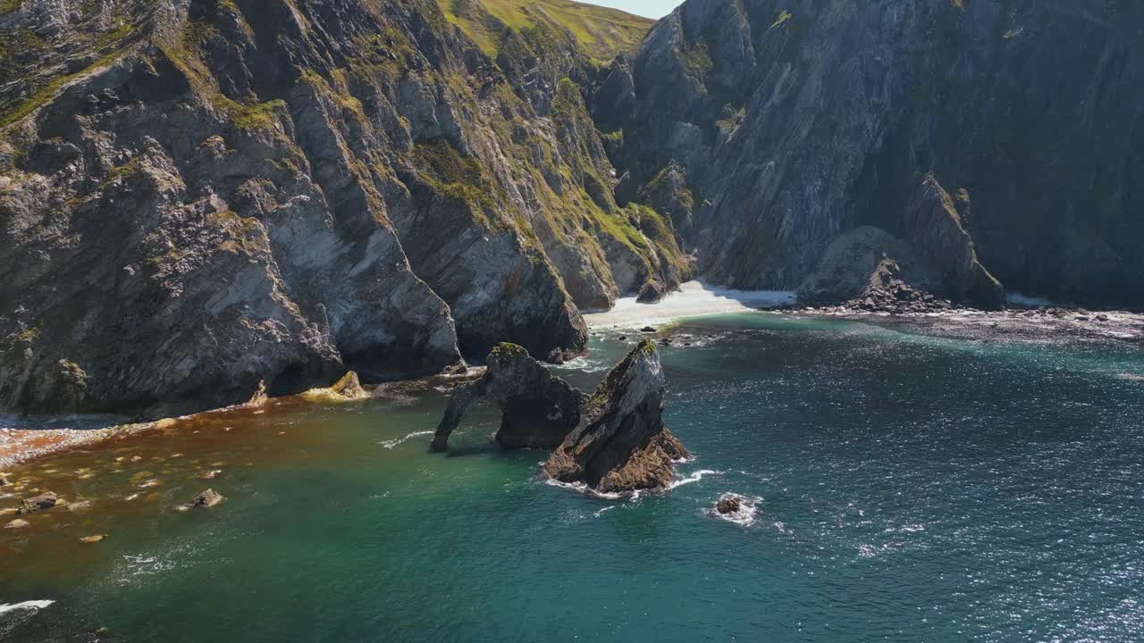 Filmato drone 4K Sturral - Glencolumbkille - Contea di Donegal - Irlanda - 25_21