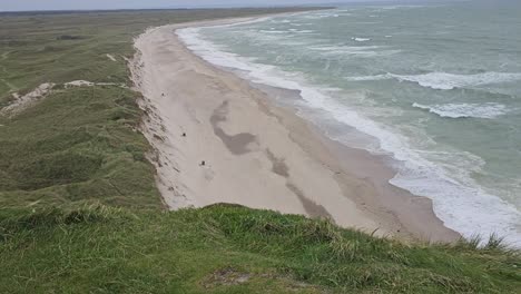 danish west coast on a windy day