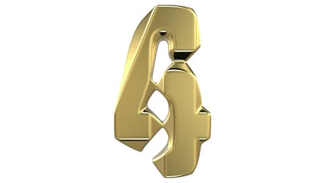 transformación del dígito "4" en el dígato "6" y viceversa