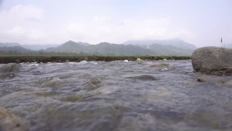 natural beauty of india and bhutan border or highland