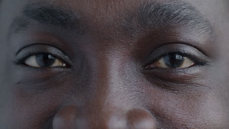 primer plano de los ojos y la cara de una persona