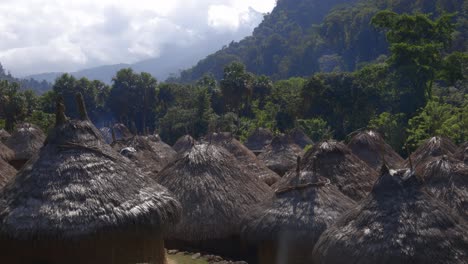 casas tradicionales de los tayrona pueblo indígena de colombia américa del sur