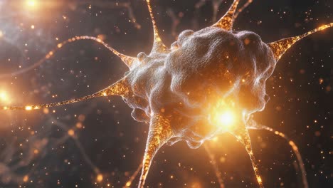 neural network visualization revealing intricate glowing synapses, illuminating complex brain connections through detailed 3d digital rendering enhancing scientific comprehension