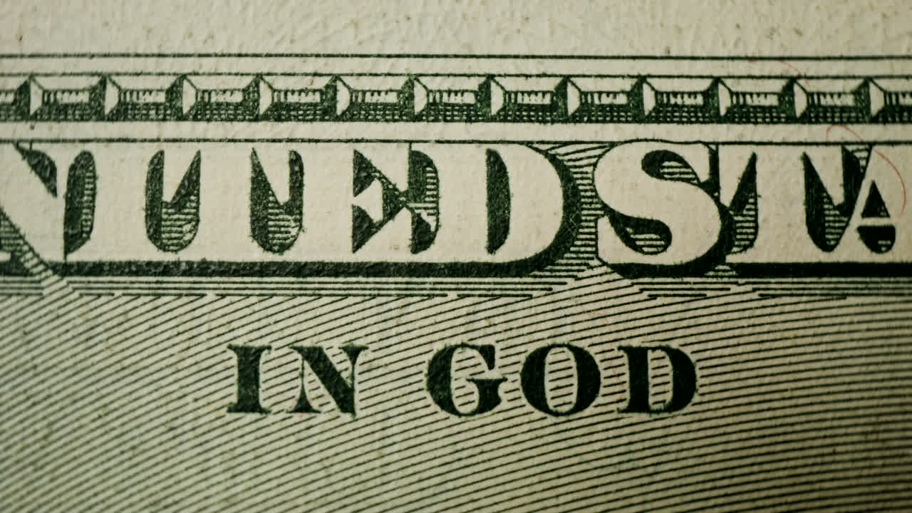 미국 100달러 지폐의 클로즈업