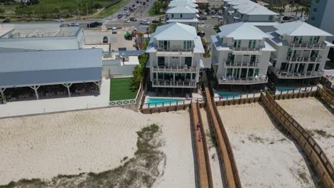 Flyaway-shot-of-condominium-on-Orange-Beach-Alabama