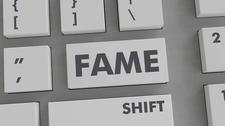 FAME BUTTON PRESSING ON KEYBOARD
