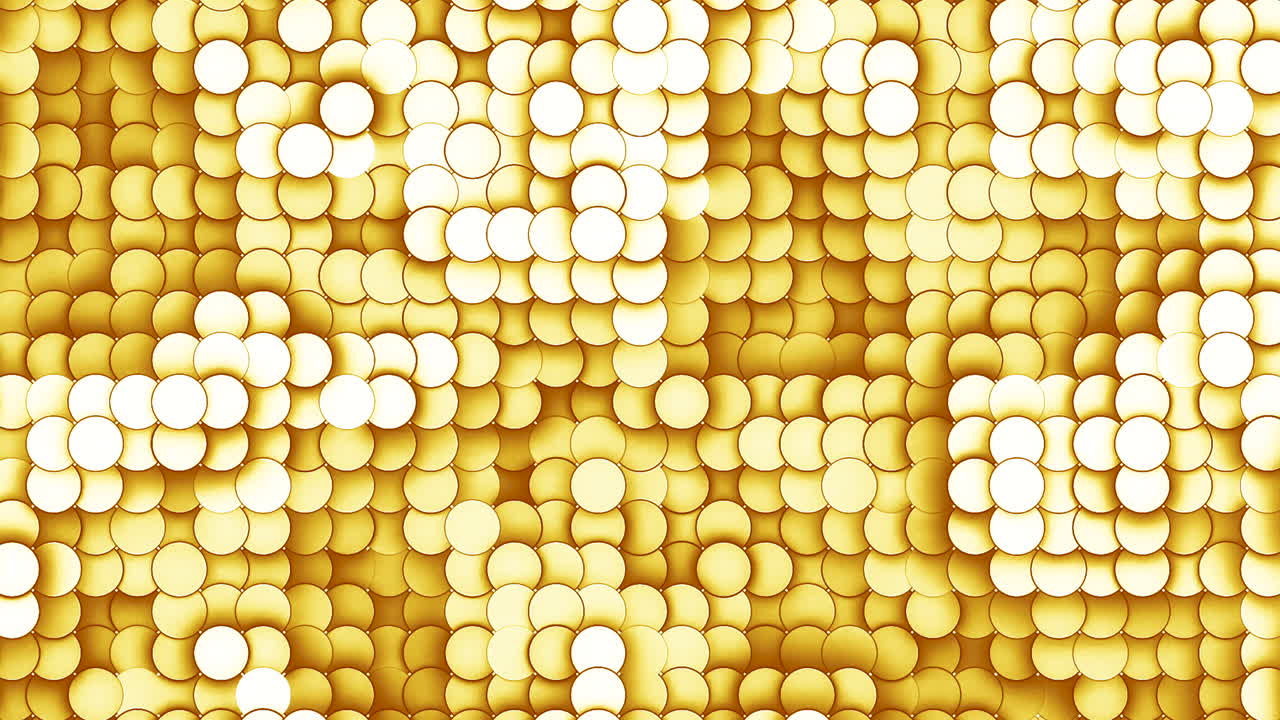골든 서클 패턴 배경