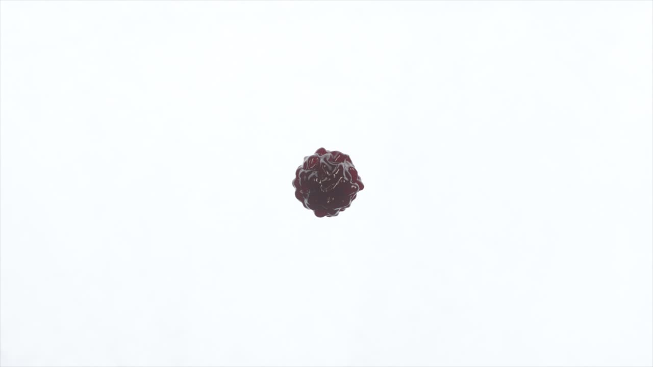 빨간 액체 스플래시