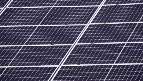 Zoom-in-En-Matriz-De-Paneles-Solares