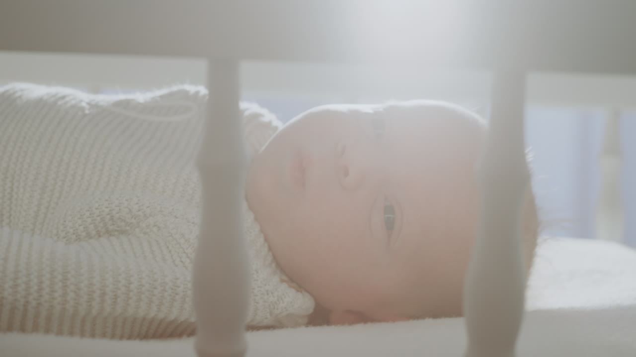 Baby Sleeping in Crib