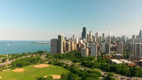 Aerial-view-of-Chicago