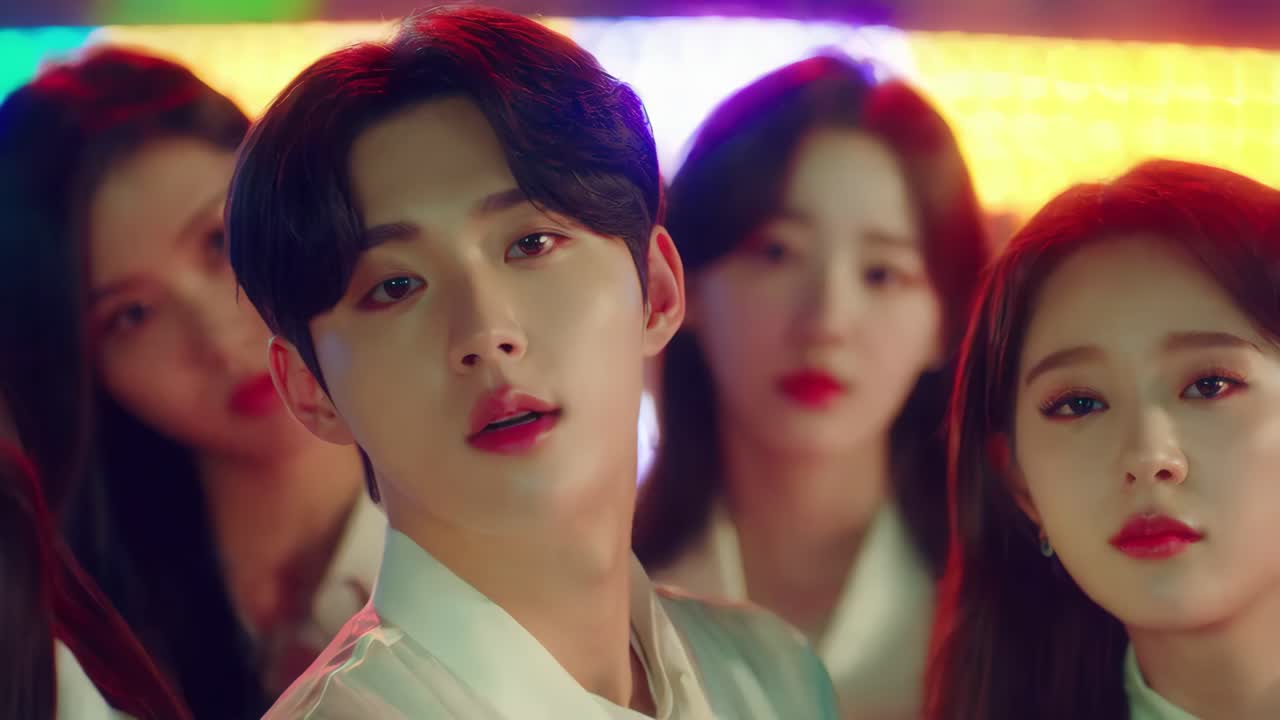 k-pop 그룹 공연 사진