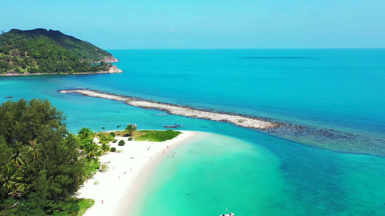 열대 섬, 여름 휴가 개념