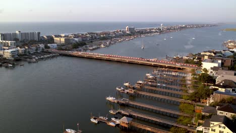 Lufthäuser-Und-Docks-In-Wrightsville-Beach-NC