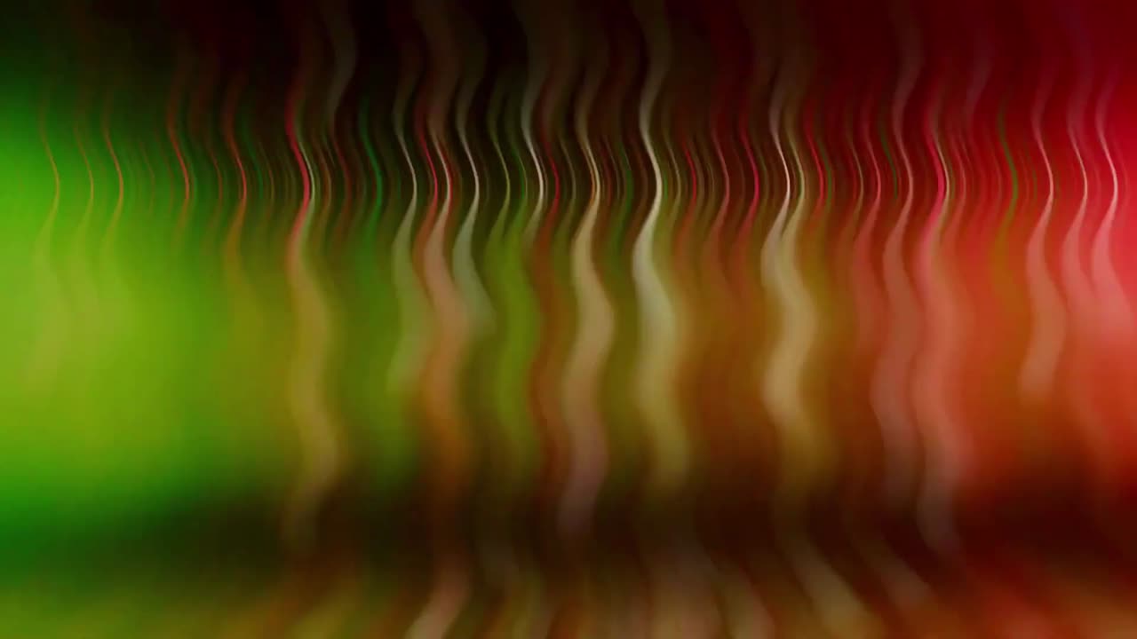 A dynamic abstract background featuring vertical wavy lines in a gradient of vibrant colors.