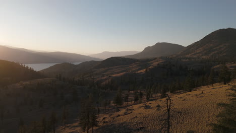 whispers of the wild: an aerial journey through lac du bois' untamed beauty