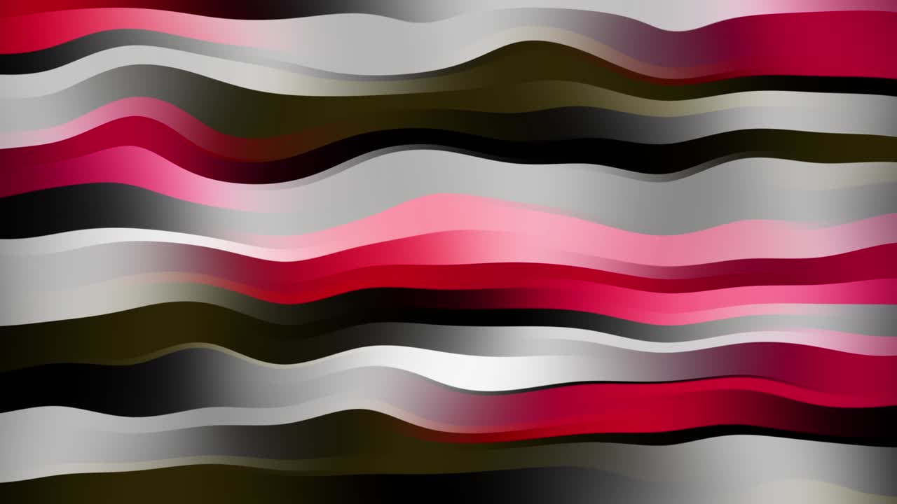 abstracto colorido diagonal onda suave línea de bucle sin costura fondo