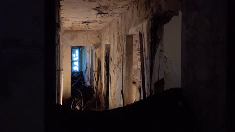 Interior-ruins-of-houses-buried-under-ash-and-lava-during-Eldfell-volcano-eruption-Heimaey-in-the-Westman-Islands-Vestmannaeyjar-Iceland--3