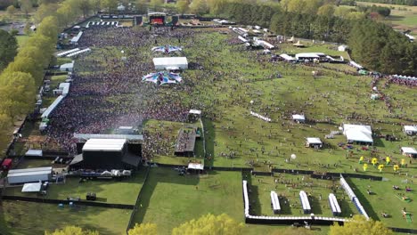 Dreamville-Festival-Raleigh,-NC-aerial-view