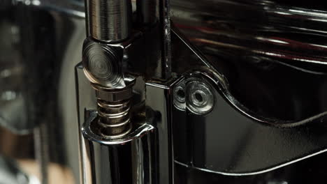 close-up of a chair mechanism