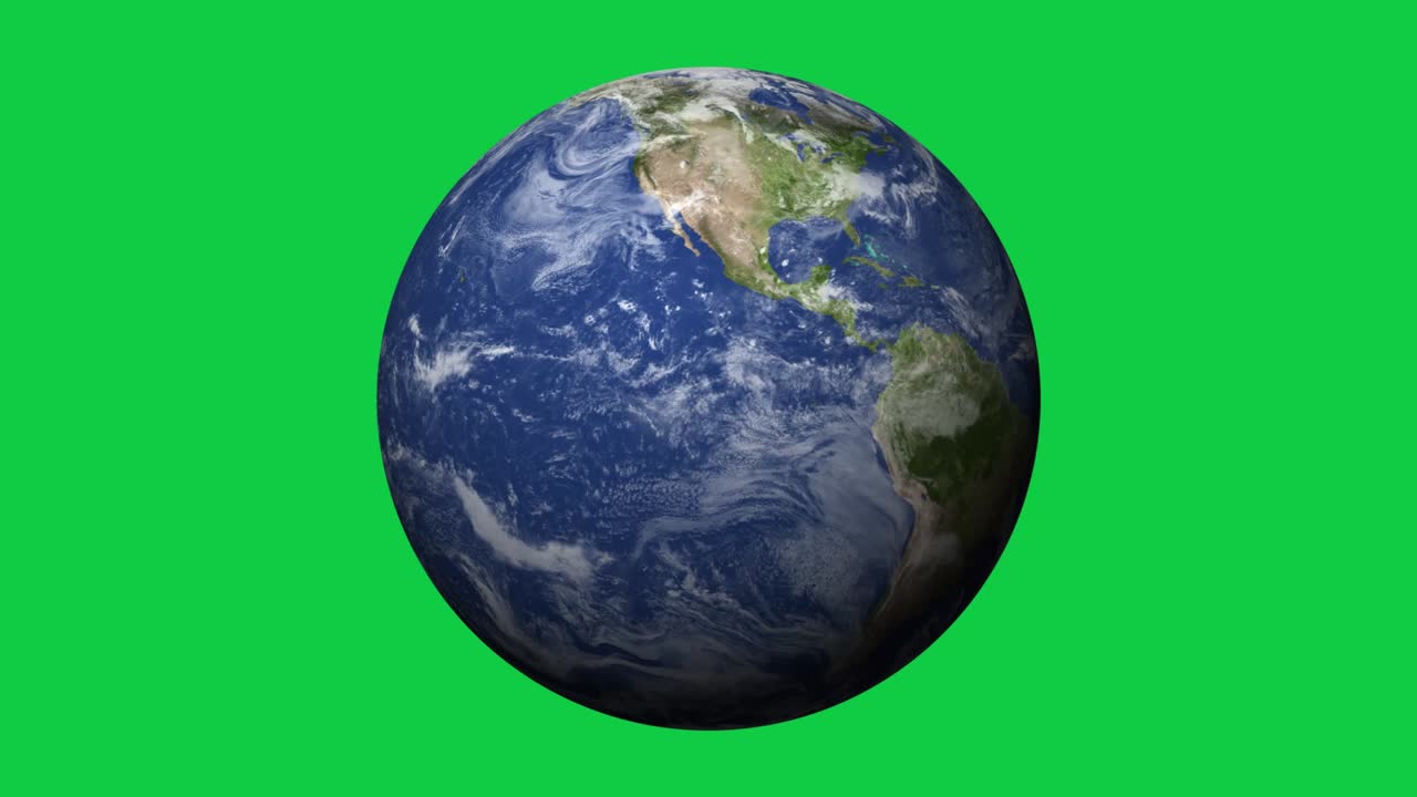 4k pantalla verde del planeta tierra, la tierra en el espacio, pantalla verde tierra, 3840 x 2160 pantalla verde planeta tierra