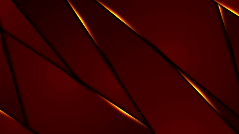 dark red abstract video animation with orange glowing light