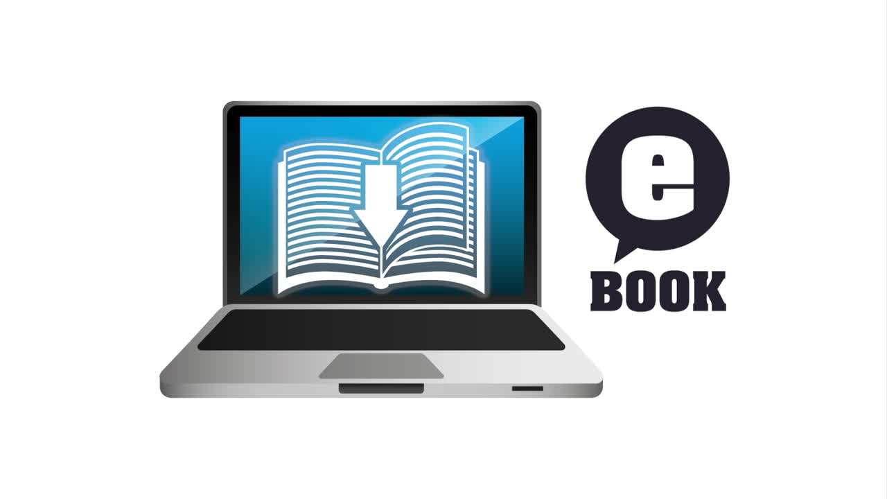 descargar diseño de libros electrónicos, animación de video