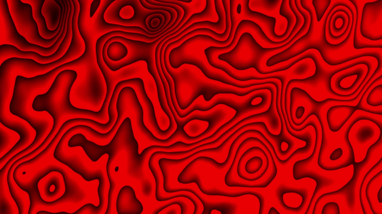 추상적 인 빨간색 다채로운 질감 액체 부드러운 물결 모양의 배경