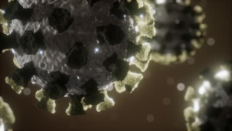 modelo médico del coronavirus covid-19