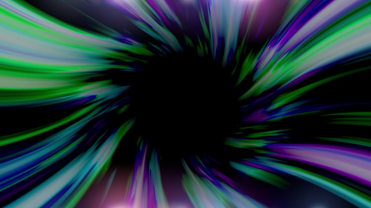 colorful abstract swirl and spiral motion effect background animation