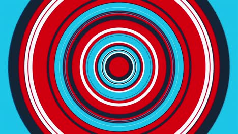 túnel redondo colorido con rayas radiales, generado por computadora. representación 3d del fondo de transición abstracta