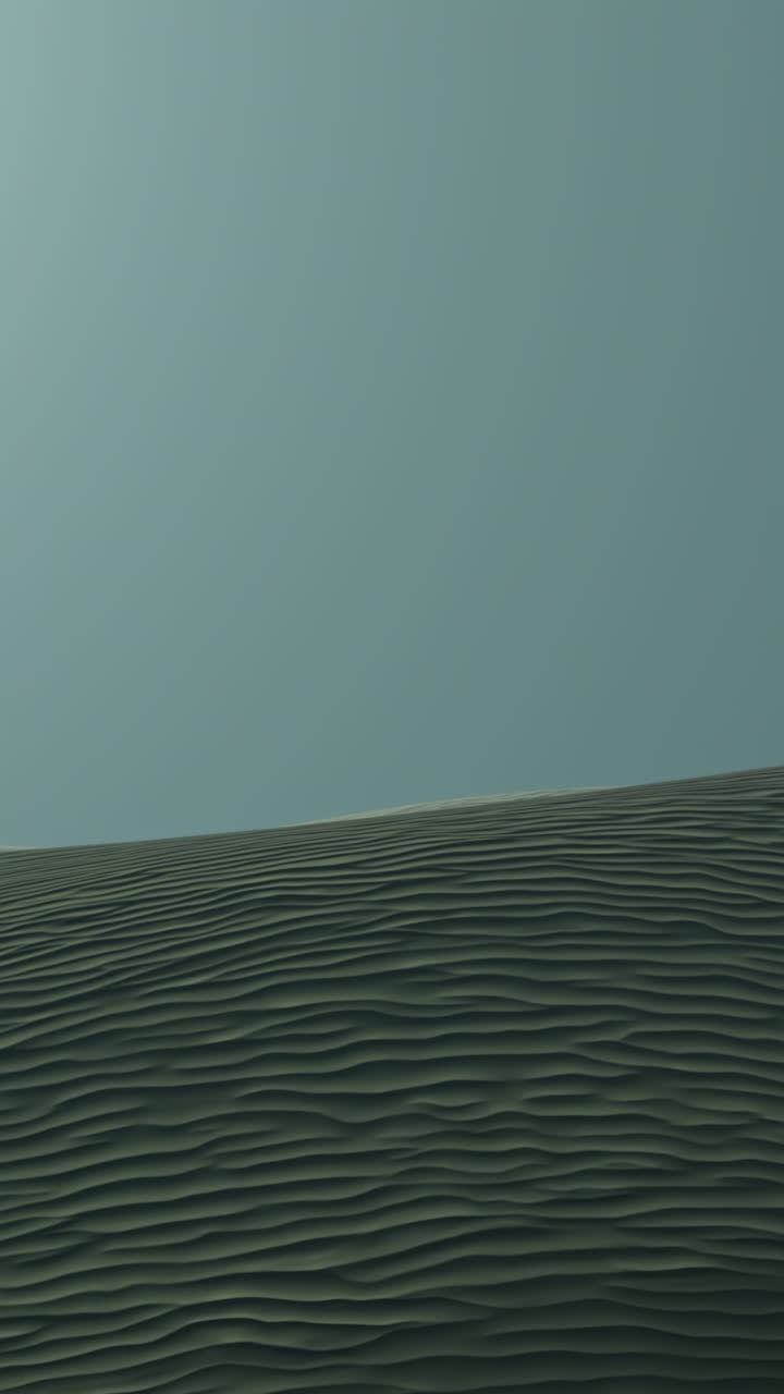 paisaje desértico - arte digital abstracto