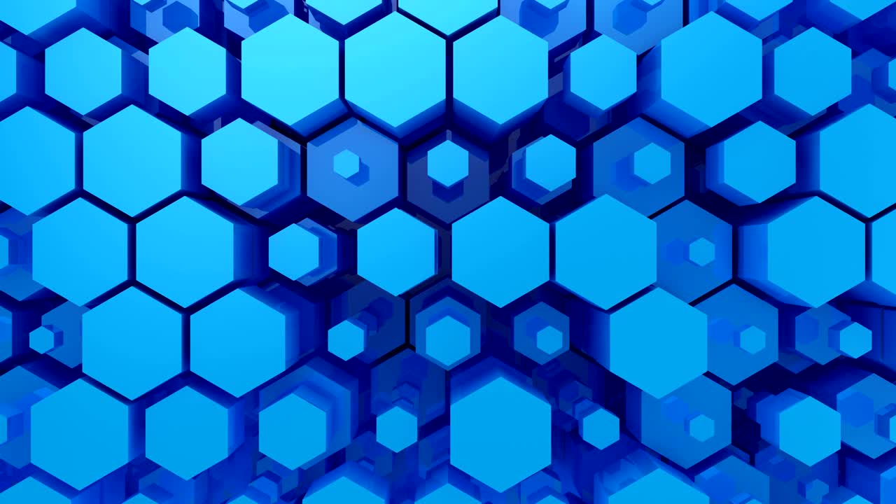 el fondo de los hexágonos