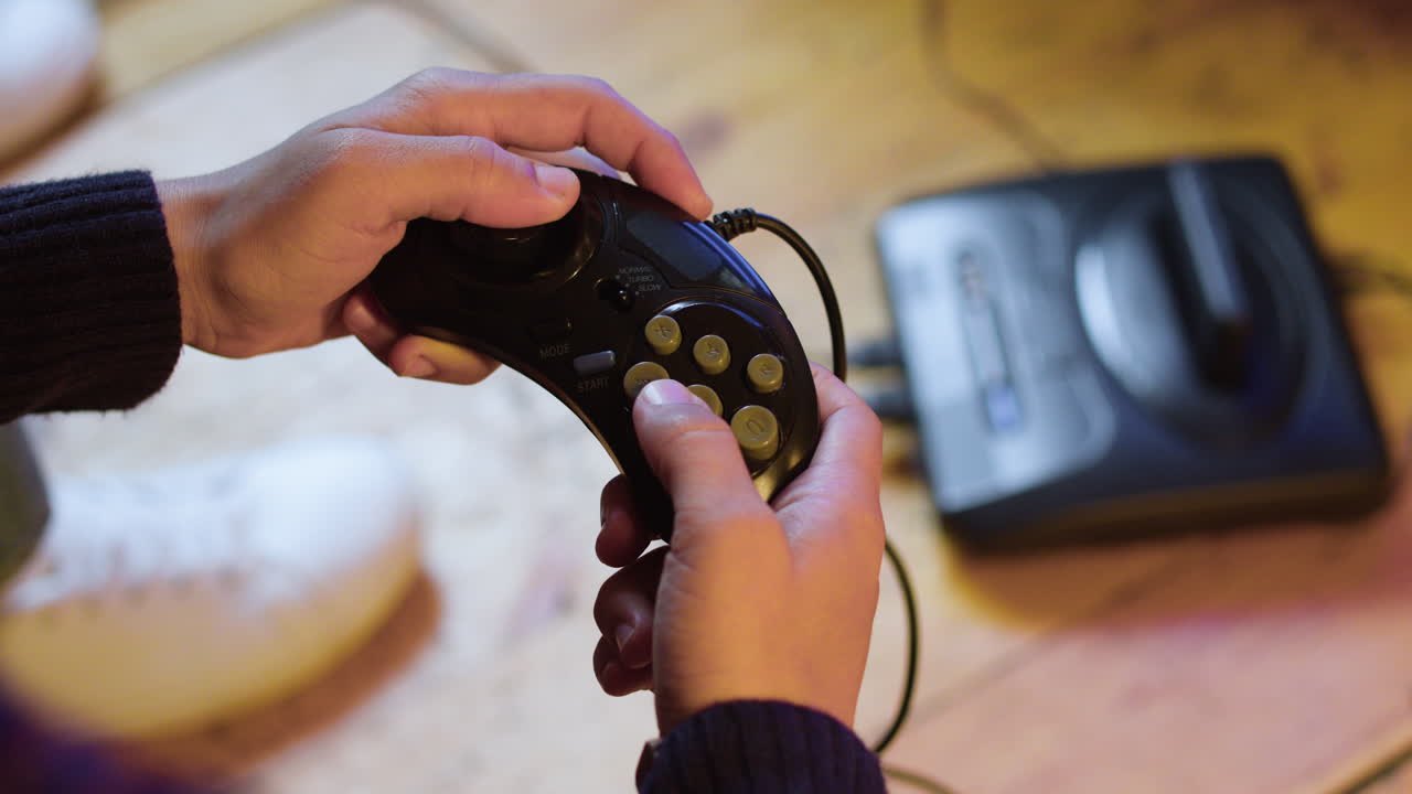 비디오 게임을 하는 사람