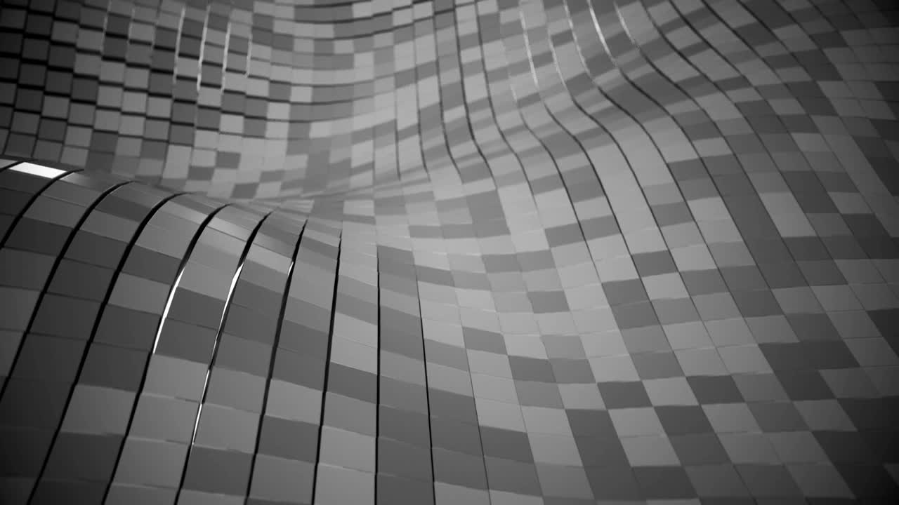 malla cúbica abstracta de 4 k.