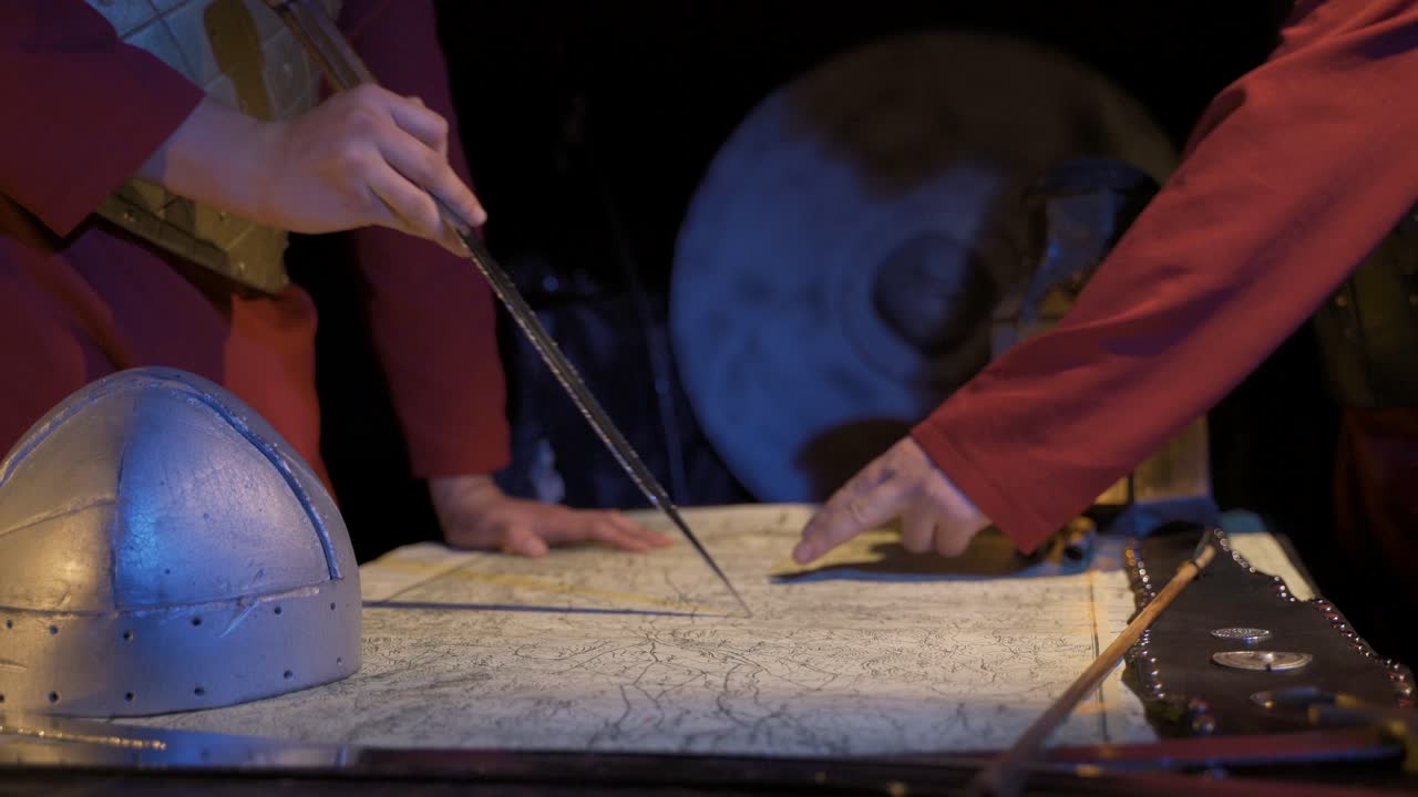 leyenda de la guerra. la vida en la edad media.