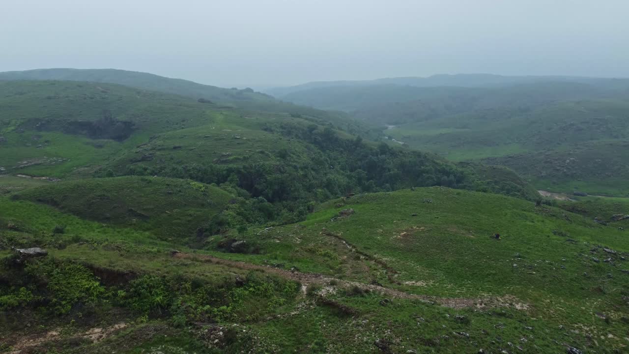 Drone video of Meghalaya's natural beauty