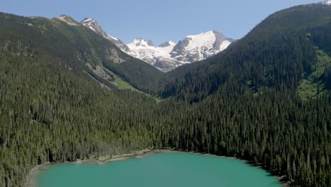 vista panorámica del parque provincial de los lagos joffre cerca de pemberton en columbia británica, canadá