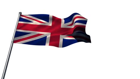 Union-flag-against-white-background