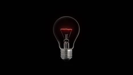 green energy concept of the bulb