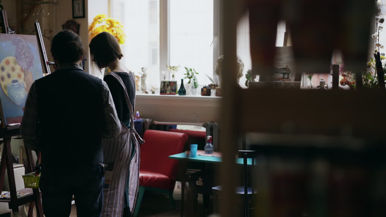 Art Class in a Studio