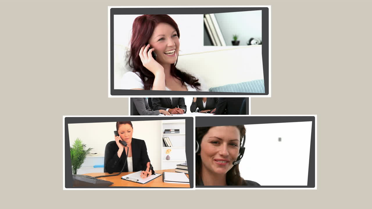 interfaz animada sobre la comunicación