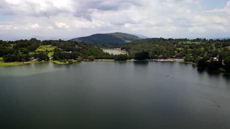 view of lake in el oro, mexico