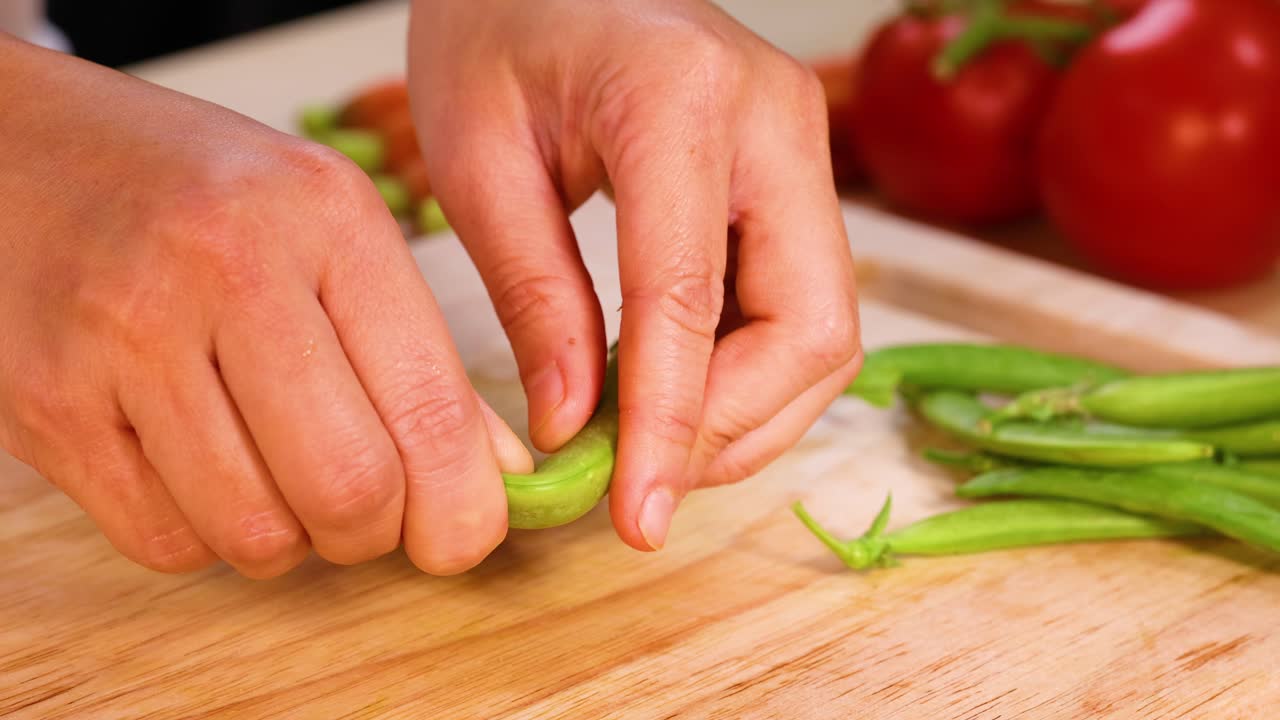 신선한 양배추 준비