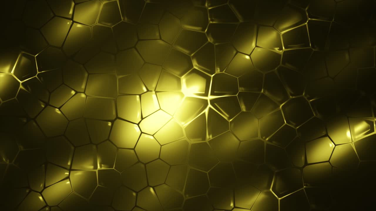Abstract Golden Geometric Pattern Background