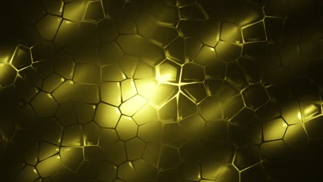 abstract golden geometric pattern background