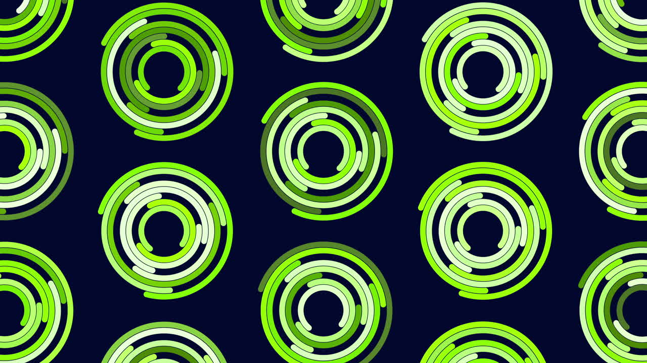 Elegant spiral purple and black circles on black background