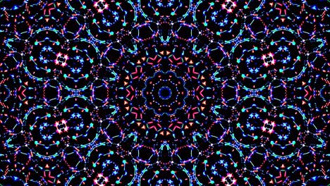jasne abstrakcyjne światło rządzące pełnym kolorem, kaleidoskop